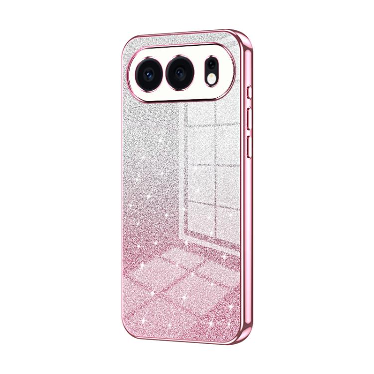 Gradient Glitter Powder Electroplated Phone Case, For Honor 500 / 500 Pro Global, For Honor Magic8 Pro, For Honor Magic8, For Honor X70i, For Honor 400 Pro Global 160.8mm, For Honor 400 Global 156.5mm, For Honor 300 Pro, For Honor 300, For Honor X9b