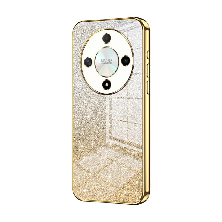 Gradient Glitter Powder Electroplated Phone Case, For Honor 500 / 500 Pro Global, For Honor Magic8 Pro, For Honor Magic8, For Honor X70i, For Honor 400 Pro Global 160.8mm, For Honor 400 Global 156.5mm, For Honor 300 Pro, For Honor 300, For Honor X9b