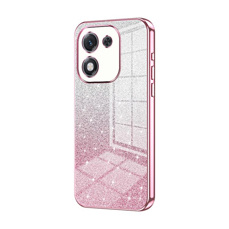 Gradient Glitter Powder Electroplated Phone Case, For Honor 500 / 500 Pro Global, For Honor Magic8 Pro, For Honor Magic8, For Honor X70i, For Honor 400 Pro Global 160.8mm, For Honor 400 Global 156.5mm, For Honor 300 Pro, For Honor 300, For Honor X9b
