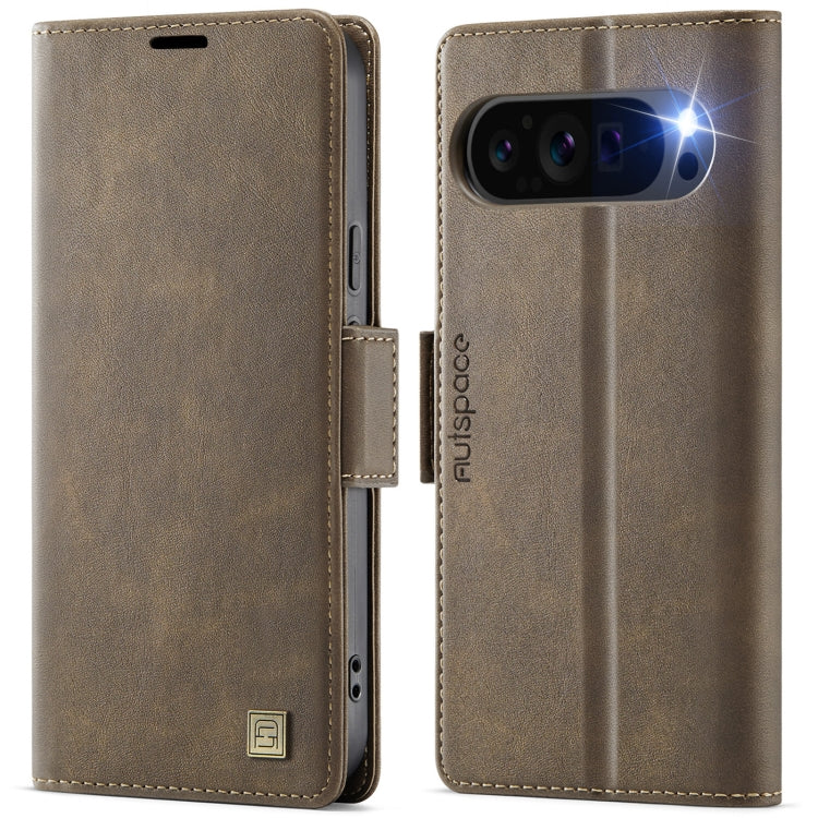 AutSpace A11 Side Buckle MagSafe Magnetic RFID Phone Leather Case, For Google Pixel 10 Pro XL, For Google Pixel 10 / 10 Pro, For Google Pixel 9a, For Google Pixel 9 Pro XL, For Google Pixel 9 / 9 Pro, For Google Pixel 8a, For Google Pixel 8 Pro        ...