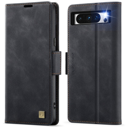 AutSpace A11 Side Buckle MagSafe Magnetic RFID Phone Leather Case, For Google Pixel 10 Pro XL, For Google Pixel 10 / 10 Pro, For Google Pixel 9a, For Google Pixel 9 Pro XL, For Google Pixel 9 / 9 Pro, For Google Pixel 8a, For Google Pixel 8 Pro        ...