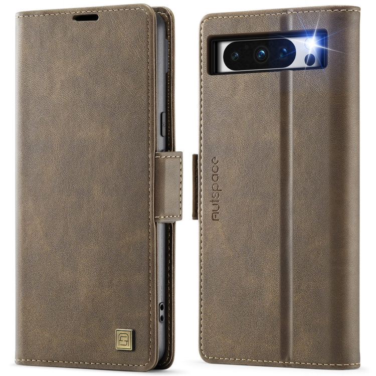 AutSpace A11 Side Buckle MagSafe Magnetic RFID Phone Leather Case, For Google Pixel 10 Pro XL, For Google Pixel 10 / 10 Pro, For Google Pixel 9a, For Google Pixel 9 Pro XL, For Google Pixel 9 / 9 Pro, For Google Pixel 8a, For Google Pixel 8 Pro        ...