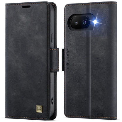 AutSpace A11 Side Buckle MagSafe Magnetic RFID Phone Leather Case, For Google Pixel 10 Pro XL, For Google Pixel 10 / 10 Pro, For Google Pixel 9a, For Google Pixel 9 Pro XL, For Google Pixel 9 / 9 Pro, For Google Pixel 8a, For Google Pixel 8 Pro        ...