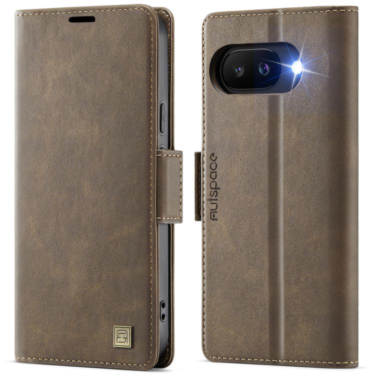 AutSpace A11 Side Buckle MagSafe Magnetic RFID Phone Leather Case, For Google Pixel 10 Pro XL, For Google Pixel 10 / 10 Pro, For Google Pixel 9a, For Google Pixel 9 Pro XL, For Google Pixel 9 / 9 Pro, For Google Pixel 8a, For Google Pixel 8 Pro        ...