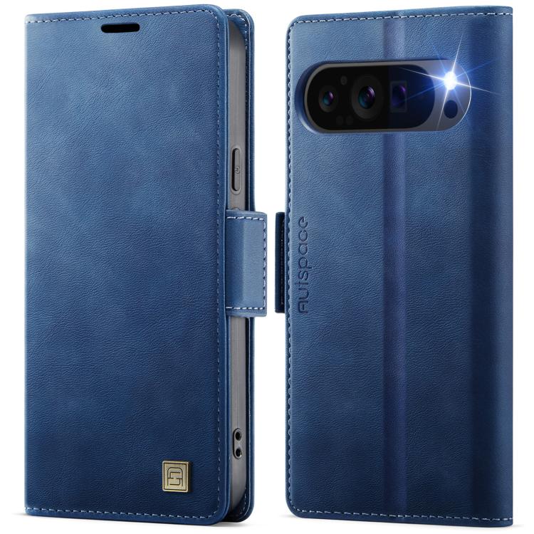 AutSpace A11 Side Buckle MagSafe Magnetic RFID Phone Leather Case, For Google Pixel 10 Pro XL, For Google Pixel 10 / 10 Pro, For Google Pixel 9a, For Google Pixel 9 Pro XL, For Google Pixel 9 / 9 Pro, For Google Pixel 8a, For Google Pixel 8 Pro        ...