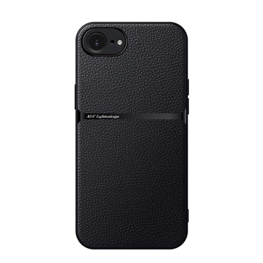 Litchi Leather Magnetic Full Coverage Shockproof Phone Case, For iPhone 17e / 16e, For iPhone 17 Pro Max, For iPhone 17 Pro, For iPhone 17, For iPhone Air, For iPhone 16 Pro Max, For iPhone 16 Pro, For iPhone 16 Plus, For iPhone 16, For iPhone 15 Pro M...