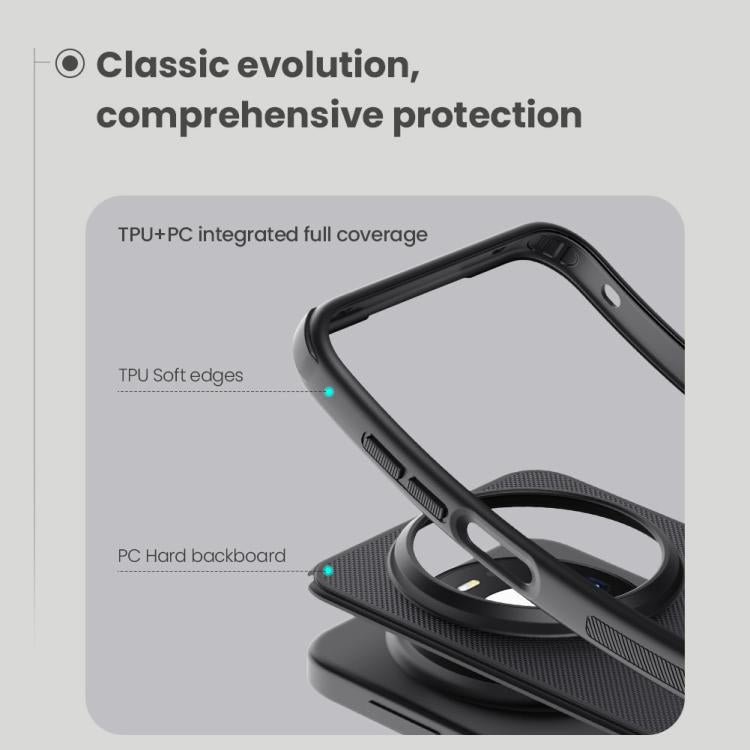 NILLKIN Frosted Shield Pro Magnetic Magsafe Phone Case, For Huawei Mate 80 Pro Max, For Huawei Mate 80 / 80 Pro, For Huawei Pura 80 Ultra 5G, For Huawei Pura 80 Pro 5G / 80 Pro+ 5G, For Huawei Mate 70 Pro / 70 Pro+, For Huawei Mate 70