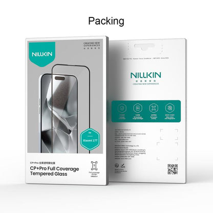 NILLKIN CP+Pro 9H Explosion-proof Tempered Glass Film, For Xiaomi 17T 5G, For Xiaomi 15T / 15T Pro