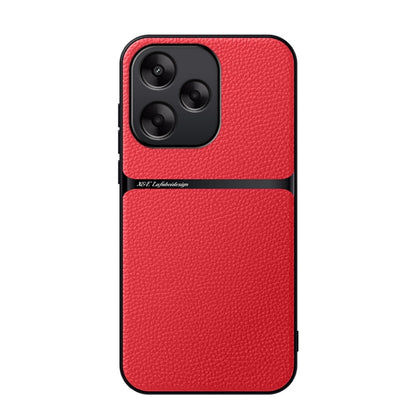 Litchi Leather Magnetic Full Coverage Shockproof Phone Case, For Redmi Turbo 4 Pro, For Redmi Turbo 4 / Xiaomi Poco X7 Pro, For Redmi K80 Pro, For Redmi K80, For Redmi Note 14 5G Global, For Redmi Note 14 Pro+ 5G, For Redmi Note 14 Pro 5G��������������...