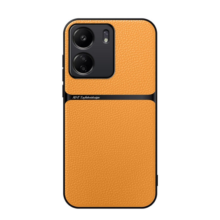 Litchi Leather Magnetic Full Coverage Shockproof Phone Case, For Redmi 13C, For Redmi Note 13 Pro+ 5G Global, For Redmi Note 13 Pro 5G Global, For Redmi K60 Ultra, For Redmi 12 4G, For Redmi Note 12 4G Global, For Redmi Note 12 Pro 5G Global�����������...