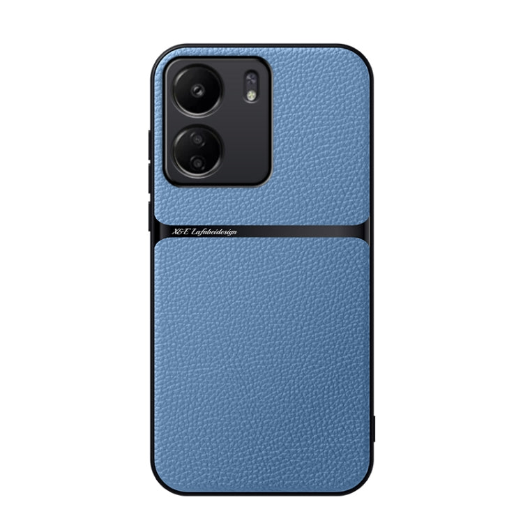 Litchi Leather Magnetic Full Coverage Shockproof Phone Case, For Redmi 13C, For Redmi Note 13 Pro+ 5G Global, For Redmi Note 13 Pro 5G Global, For Redmi K60 Ultra, For Redmi 12 4G, For Redmi Note 12 4G Global, For Redmi Note 12 Pro 5G Global�����������...