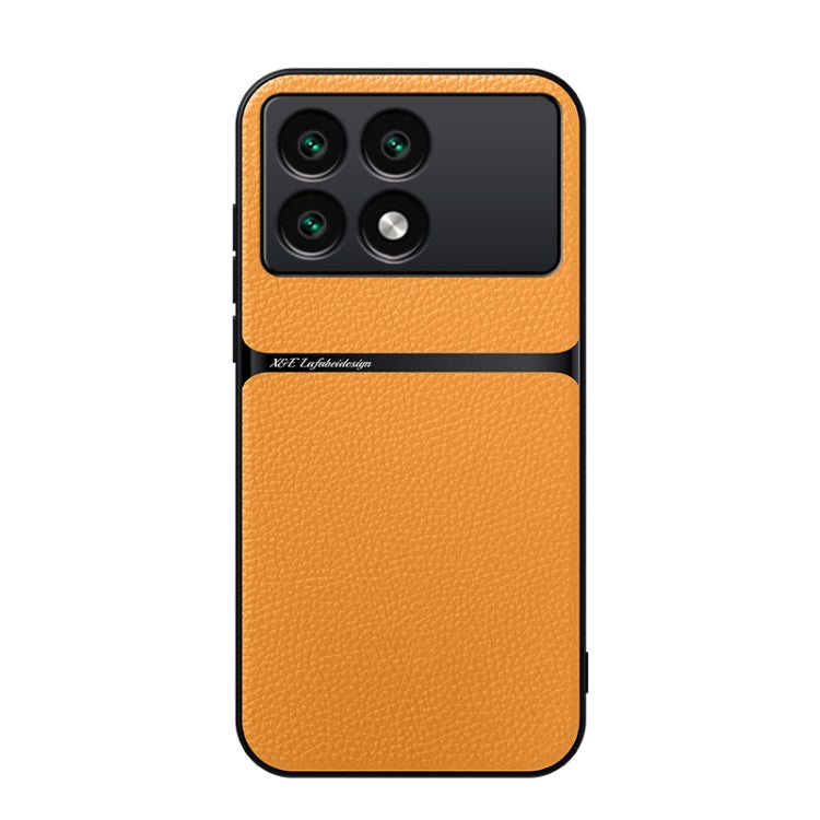Litchi Leather Magnetic Full Coverage Shockproof Phone Case, For Redmi Turbo 4 Pro, For Redmi Turbo 4 / Xiaomi Poco X7 Pro, For Redmi K80 Pro, For Redmi K80, For Redmi Note 14 5G Global, For Redmi Note 14 Pro+ 5G, For Redmi Note 14 Pro 5G��������������...