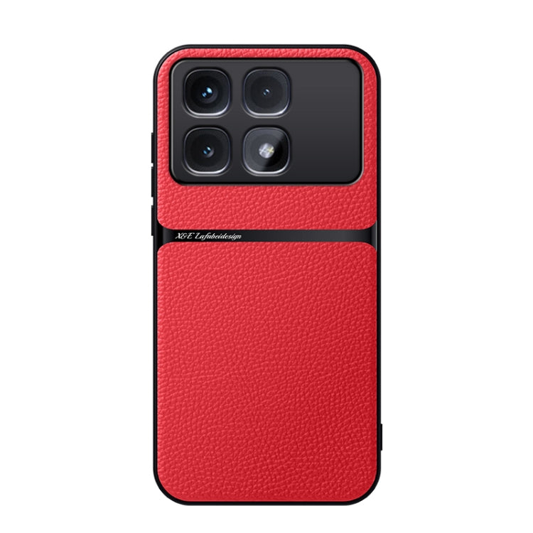 Litchi Leather Magnetic Full Coverage Shockproof Phone Case, For Redmi Turbo 4 Pro, For Redmi Turbo 4 / Xiaomi Poco X7 Pro, For Redmi K80 Pro, For Redmi K80, For Redmi Note 14 5G Global, For Redmi Note 14 Pro+ 5G, For Redmi Note 14 Pro 5G��������������...