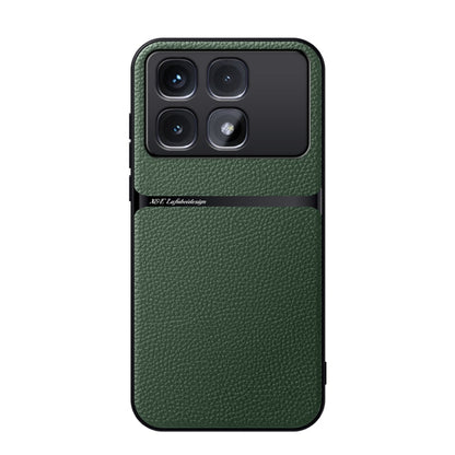 Litchi Leather Magnetic Full Coverage Shockproof Phone Case, For Redmi Turbo 4 Pro, For Redmi Turbo 4 / Xiaomi Poco X7 Pro, For Redmi K80 Pro, For Redmi K80, For Redmi Note 14 5G Global, For Redmi Note 14 Pro+ 5G, For Redmi Note 14 Pro 5G��������������...
