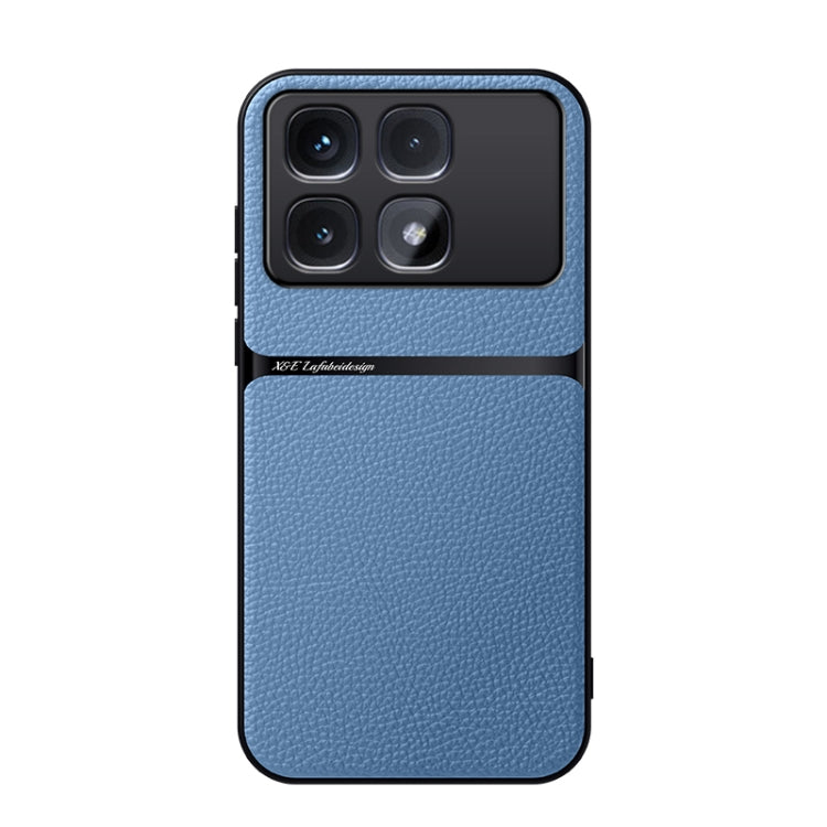 Litchi Leather Magnetic Full Coverage Shockproof Phone Case, For Redmi Turbo 4 Pro, For Redmi Turbo 4 / Xiaomi Poco X7 Pro, For Redmi K80 Pro, For Redmi K80, For Redmi Note 14 5G Global, For Redmi Note 14 Pro+ 5G, For Redmi Note 14 Pro 5G��������������...