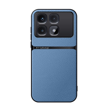Litchi Leather Magnetic Full Coverage Shockproof Phone Case, For Redmi Turbo 4 Pro, For Redmi Turbo 4 / Xiaomi Poco X7 Pro, For Redmi K80 Pro, For Redmi K80, For Redmi Note 14 5G Global, For Redmi Note 14 Pro+ 5G, For Redmi Note 14 Pro 5G��������������...