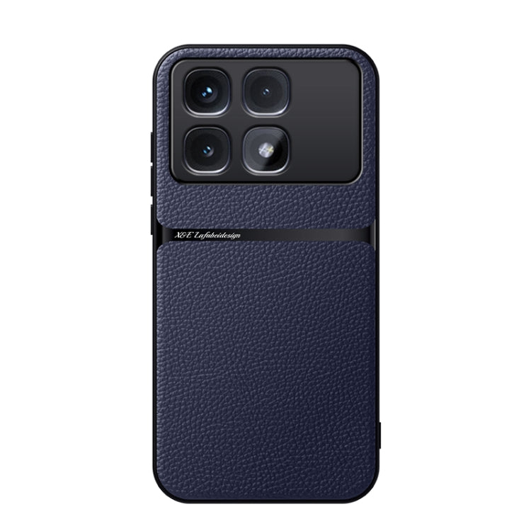 Litchi Leather Magnetic Full Coverage Shockproof Phone Case, For Redmi Turbo 4 Pro, For Redmi Turbo 4 / Xiaomi Poco X7 Pro, For Redmi K80 Pro, For Redmi K80, For Redmi Note 14 5G Global, For Redmi Note 14 Pro+ 5G, For Redmi Note 14 Pro 5G��������������...