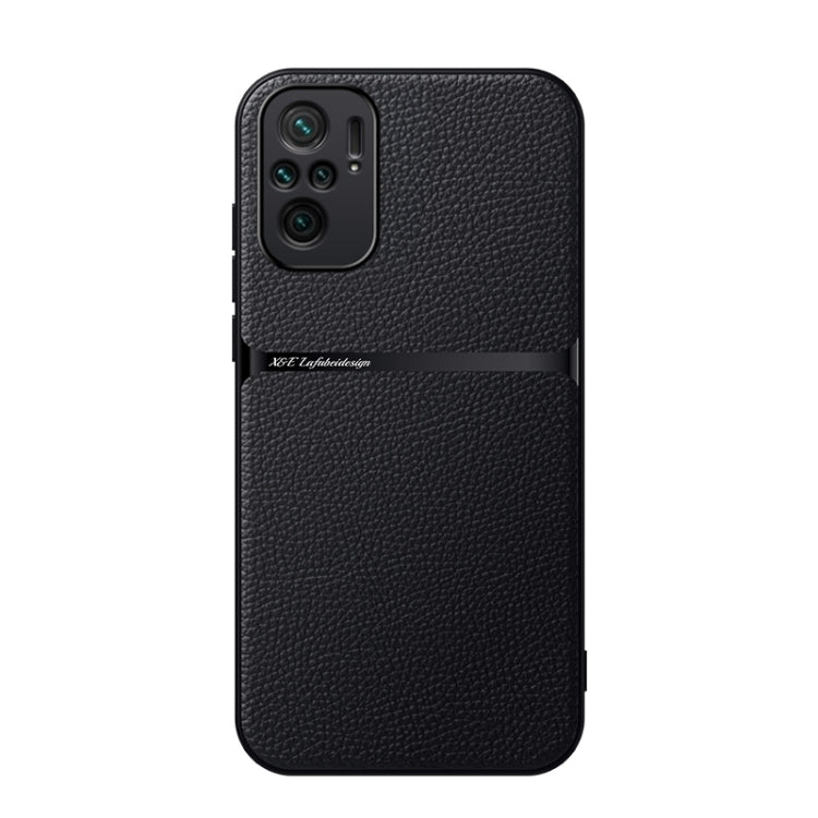 Litchi Leather Magnetic Full Coverage Shockproof Phone Case, For Redmi Note 10 Pro 5G, For Redmi Note 10 5G, For Redmi Note 10 4G / Note 10S, For Redmi Note 10 Pro / Note 10 Pro Max, For Redmi K40 / K40 Pro