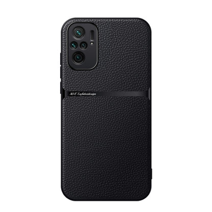 Litchi Leather Magnetic Full Coverage Shockproof Phone Case, For Redmi Note 10 Pro 5G, For Redmi Note 10 5G, For Redmi Note 10 4G / Note 10S, For Redmi Note 10 Pro / Note 10 Pro Max, For Redmi K40 / K40 Pro