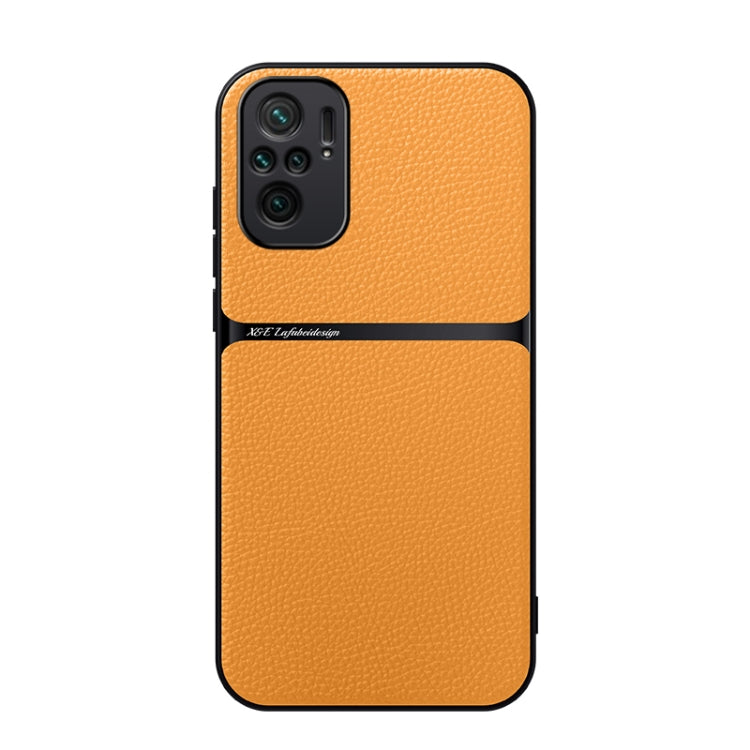 Litchi Leather Magnetic Full Coverage Shockproof Phone Case, For Redmi Note 10 Pro 5G, For Redmi Note 10 5G, For Redmi Note 10 4G / Note 10S, For Redmi Note 10 Pro / Note 10 Pro Max, For Redmi K40 / K40 Pro