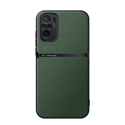 Litchi Leather Magnetic Full Coverage Shockproof Phone Case, For Redmi Note 10 Pro 5G, For Redmi Note 10 5G, For Redmi Note 10 4G / Note 10S, For Redmi Note 10 Pro / Note 10 Pro Max, For Redmi K40 / K40 Pro