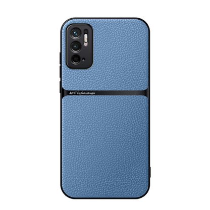 Litchi Leather Magnetic Full Coverage Shockproof Phone Case, For Redmi Note 10 Pro 5G, For Redmi Note 10 5G, For Redmi Note 10 4G / Note 10S, For Redmi Note 10 Pro / Note 10 Pro Max, For Redmi K40 / K40 Pro