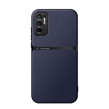 Litchi Leather Magnetic Full Coverage Shockproof Phone Case, For Redmi Note 10 Pro 5G, For Redmi Note 10 5G, For Redmi Note 10 4G / Note 10S, For Redmi Note 10 Pro / Note 10 Pro Max, For Redmi K40 / K40 Pro