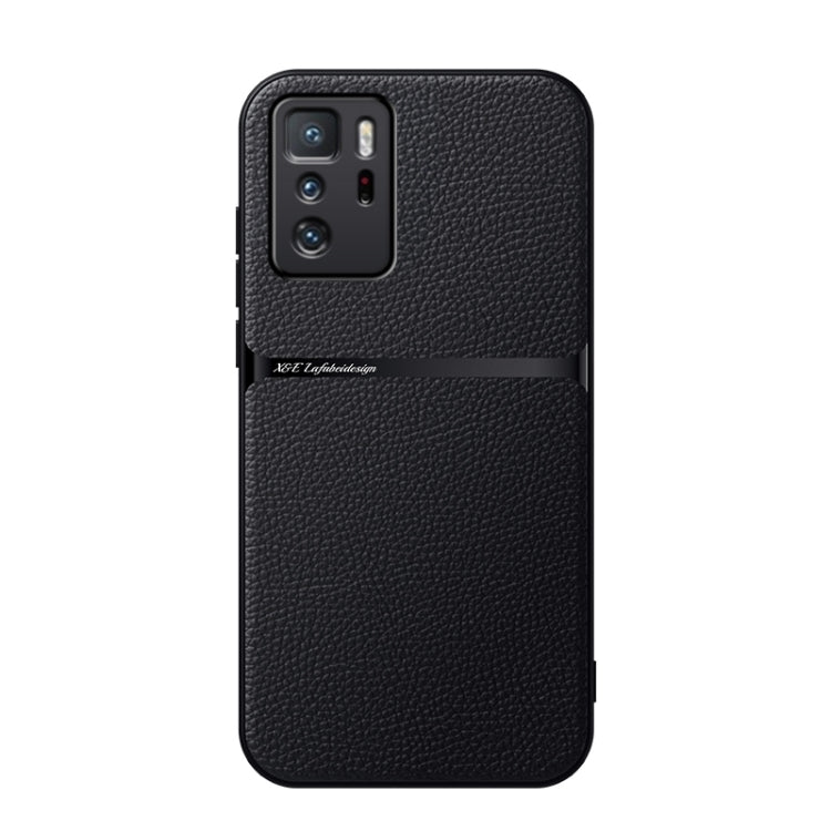 Litchi Leather Magnetic Full Coverage Shockproof Phone Case, For Redmi Note 10 Pro 5G, For Redmi Note 10 5G, For Redmi Note 10 4G / Note 10S, For Redmi Note 10 Pro / Note 10 Pro Max, For Redmi K40 / K40 Pro