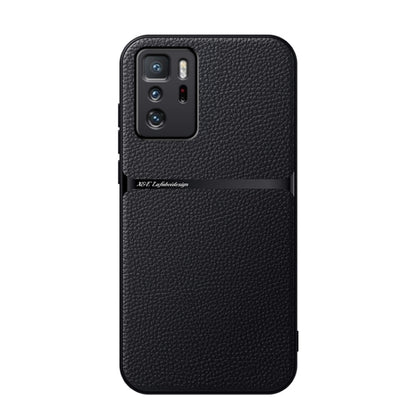 Litchi Leather Magnetic Full Coverage Shockproof Phone Case, For Redmi Note 10 Pro 5G, For Redmi Note 10 5G, For Redmi Note 10 4G / Note 10S, For Redmi Note 10 Pro / Note 10 Pro Max, For Redmi K40 / K40 Pro