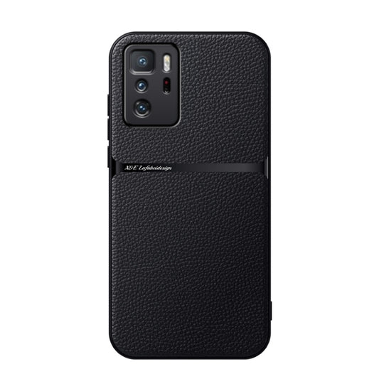 Litchi Leather Magnetic Full Coverage Shockproof Phone Case, For Redmi Note 10 Pro 5G, For Redmi Note 10 5G, For Redmi Note 10 4G / Note 10S, For Redmi Note 10 Pro / Note 10 Pro Max, For Redmi K40 / K40 Pro