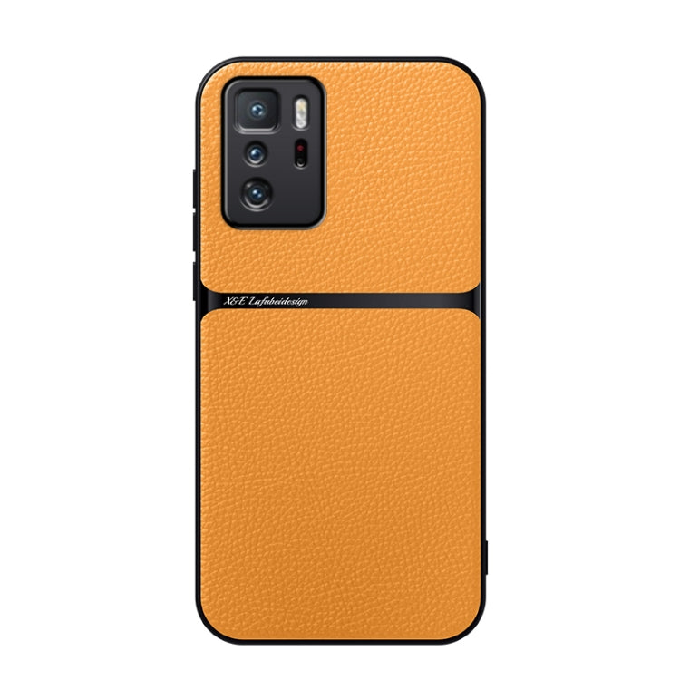 Litchi Leather Magnetic Full Coverage Shockproof Phone Case, For Redmi Note 10 Pro 5G, For Redmi Note 10 5G, For Redmi Note 10 4G / Note 10S, For Redmi Note 10 Pro / Note 10 Pro Max, For Redmi K40 / K40 Pro