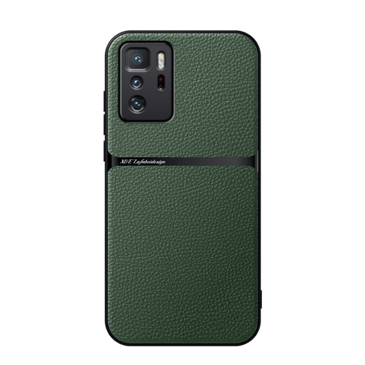 Litchi Leather Magnetic Full Coverage Shockproof Phone Case, For Redmi Note 10 Pro 5G, For Redmi Note 10 5G, For Redmi Note 10 4G / Note 10S, For Redmi Note 10 Pro / Note 10 Pro Max, For Redmi K40 / K40 Pro