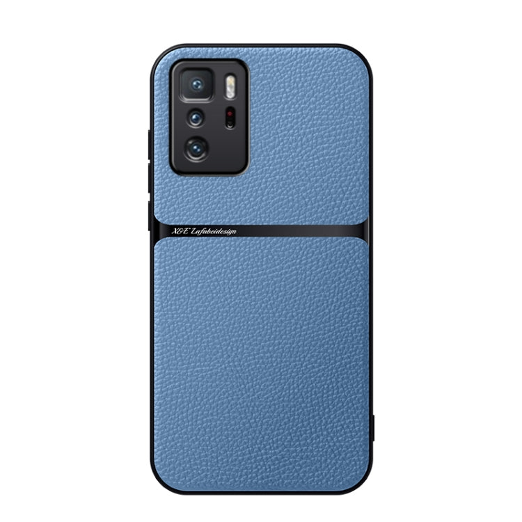 Litchi Leather Magnetic Full Coverage Shockproof Phone Case, For Redmi Note 10 Pro 5G, For Redmi Note 10 5G, For Redmi Note 10 4G / Note 10S, For Redmi Note 10 Pro / Note 10 Pro Max, For Redmi K40 / K40 Pro
