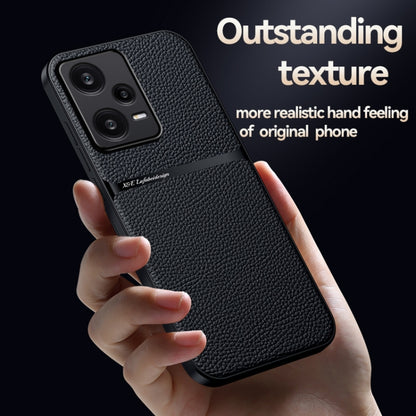 Litchi Leather Magnetic Full Coverage Shockproof Phone Case, For Redmi Note 12 5G Global, For Redmi K60 / K60 Pro, For Redmi K60E, For Redmi Note 12 Pro Speed, For Redmi Note 11 Pro 5G / Note 11 Pro+ 5G, For Redmi Note 11 Pro Global / Note 11E Pro 5G  ...