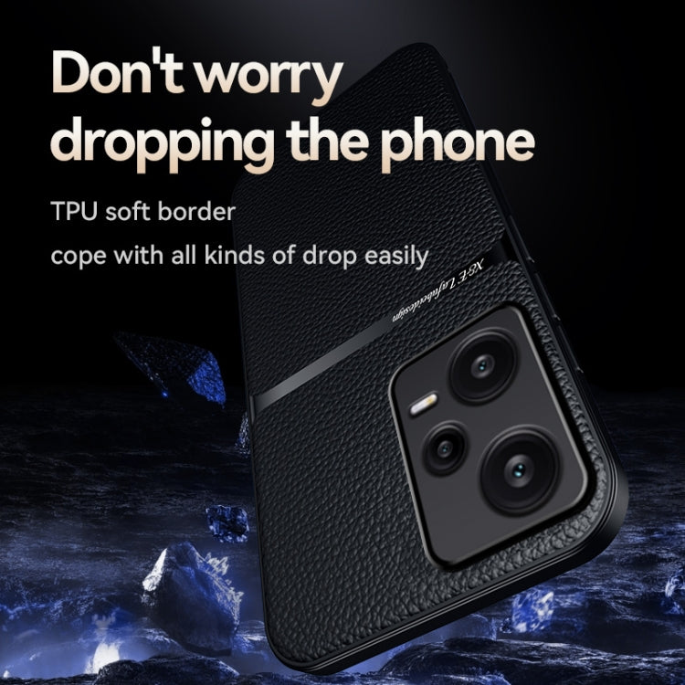 Litchi Leather Magnetic Full Coverage Shockproof Phone Case, For Redmi Note 12 5G Global, For Redmi K60 / K60 Pro, For Redmi K60E, For Redmi Note 12 Pro Speed, For Redmi Note 11 Pro 5G / Note 11 Pro+ 5G, For Redmi Note 11 Pro Global / Note 11E Pro 5G  ...