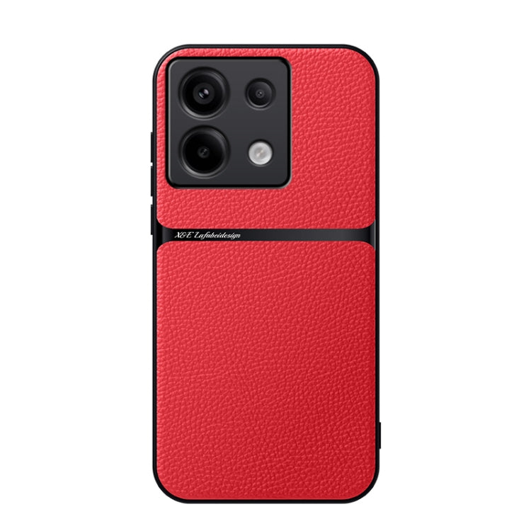 Litchi Leather Magnetic Full Coverage Shockproof Phone Case, For Redmi 13C, For Redmi Note 13 Pro+ 5G Global, For Redmi Note 13 Pro 5G Global, For Redmi K60 Ultra, For Redmi 12 4G, For Redmi Note 12 4G Global, For Redmi Note 12 Pro 5G Global�����������...