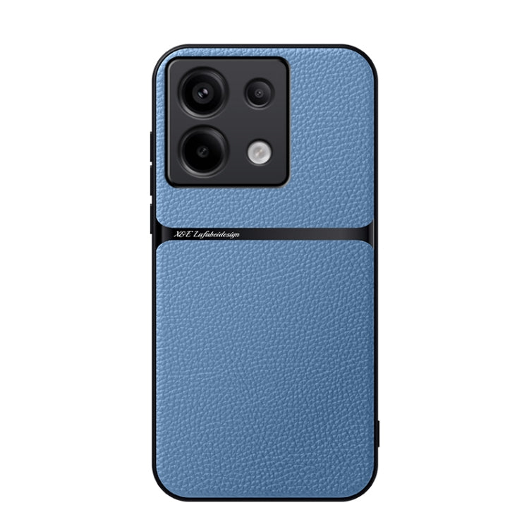 Litchi Leather Magnetic Full Coverage Shockproof Phone Case, For Redmi 13C, For Redmi Note 13 Pro+ 5G Global, For Redmi Note 13 Pro 5G Global, For Redmi K60 Ultra, For Redmi 12 4G, For Redmi Note 12 4G Global, For Redmi Note 12 Pro 5G Global�����������...