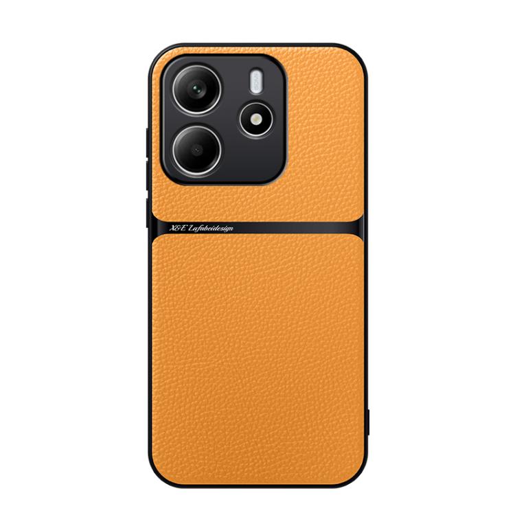 Litchi Leather Magnetic Full Coverage Shockproof Phone Case, For Redmi Turbo 4 Pro, For Redmi Turbo 4 / Xiaomi Poco X7 Pro, For Redmi K80 Pro, For Redmi K80, For Redmi Note 14 5G Global, For Redmi Note 14 Pro+ 5G, For Redmi Note 14 Pro 5G��������������...