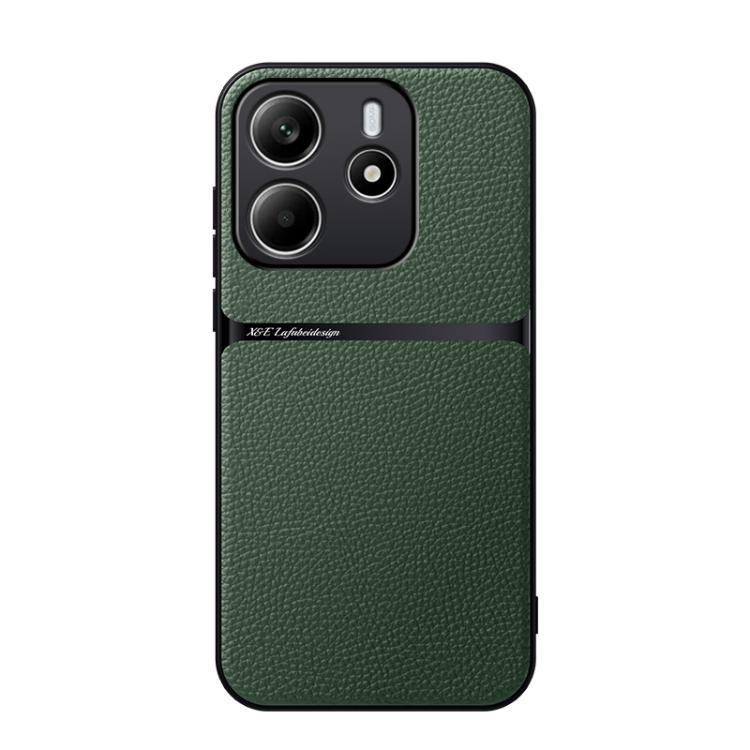 Litchi Leather Magnetic Full Coverage Shockproof Phone Case, For Redmi Turbo 4 Pro, For Redmi Turbo 4 / Xiaomi Poco X7 Pro, For Redmi K80 Pro, For Redmi K80, For Redmi Note 14 5G Global, For Redmi Note 14 Pro+ 5G, For Redmi Note 14 Pro 5G��������������...