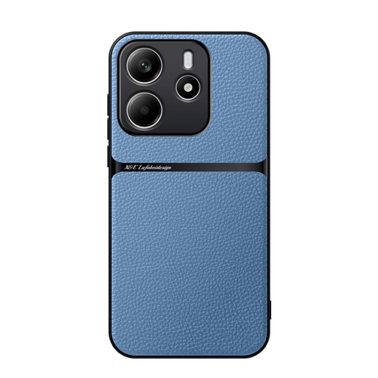 Litchi Leather Magnetic Full Coverage Shockproof Phone Case, For Redmi Turbo 4 Pro, For Redmi Turbo 4 / Xiaomi Poco X7 Pro, For Redmi K80 Pro, For Redmi K80, For Redmi Note 14 5G Global, For Redmi Note 14 Pro+ 5G, For Redmi Note 14 Pro 5G��������������...