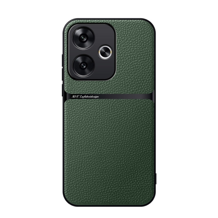 Litchi Leather Magnetic Full Coverage Shockproof Phone Case, For Redmi Turbo 4 Pro, For Redmi Turbo 4 / Xiaomi Poco X7 Pro, For Redmi K80 Pro, For Redmi K80, For Redmi Note 14 5G Global, For Redmi Note 14 Pro+ 5G, For Redmi Note 14 Pro 5G��������������...