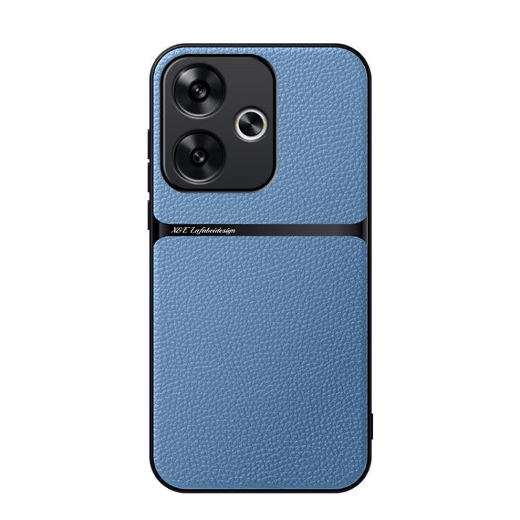 Litchi Leather Magnetic Full Coverage Shockproof Phone Case, For Redmi Turbo 4 Pro, For Redmi Turbo 4 / Xiaomi Poco X7 Pro, For Redmi K80 Pro, For Redmi K80, For Redmi Note 14 5G Global, For Redmi Note 14 Pro+ 5G, For Redmi Note 14 Pro 5G��������������...