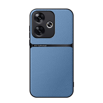 Litchi Leather Magnetic Full Coverage Shockproof Phone Case, For Redmi Turbo 4 Pro, For Redmi Turbo 4 / Xiaomi Poco X7 Pro, For Redmi K80 Pro, For Redmi K80, For Redmi Note 14 5G Global, For Redmi Note 14 Pro+ 5G, For Redmi Note 14 Pro 5G��������������...