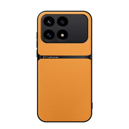 Litchi Leather Magnetic Full Coverage Shockproof Phone Case, For Redmi Turbo 5 Max 5G / Poco X8 Pro Max 5G, For Redmi Turbo 5 5G / Poco X8 Pro 5G, For Redmi Note 15 Pro+ 5G 163.3mm / Poco M8 Pro 5G, For Redmi Note 15 4G / 5G Global 164mm / Poco M8 5G  ...