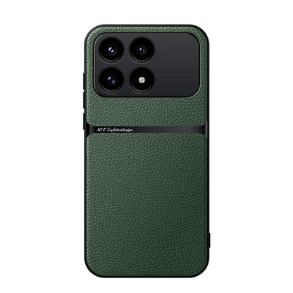Litchi Leather Magnetic Full Coverage Shockproof Phone Case, For Redmi Turbo 5 Max 5G / Poco X8 Pro Max 5G, For Redmi Turbo 5 5G / Poco X8 Pro 5G, For Redmi Note 15 Pro+ 5G 163.3mm / Poco M8 Pro 5G, For Redmi Note 15 4G / 5G Global 164mm / Poco M8 5G  ...
