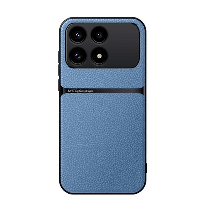 Litchi Leather Magnetic Full Coverage Shockproof Phone Case, For Redmi Turbo 5 Max 5G / Poco X8 Pro Max 5G, For Redmi Turbo 5 5G / Poco X8 Pro 5G, For Redmi Note 15 Pro+ 5G 163.3mm / Poco M8 Pro 5G, For Redmi Note 15 4G / 5G Global 164mm / Poco M8 5G  ...