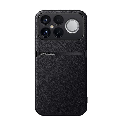 Litchi Leather Magnetic Full Coverage Shockproof Phone Case, For Redmi Turbo 5 Max 5G / Poco X8 Pro Max 5G, For Redmi Turbo 5 5G / Poco X8 Pro 5G, For Redmi Note 15 Pro+ 5G 163.3mm / Poco M8 Pro 5G, For Redmi Note 15 4G / 5G Global 164mm / Poco M8 5G  ...