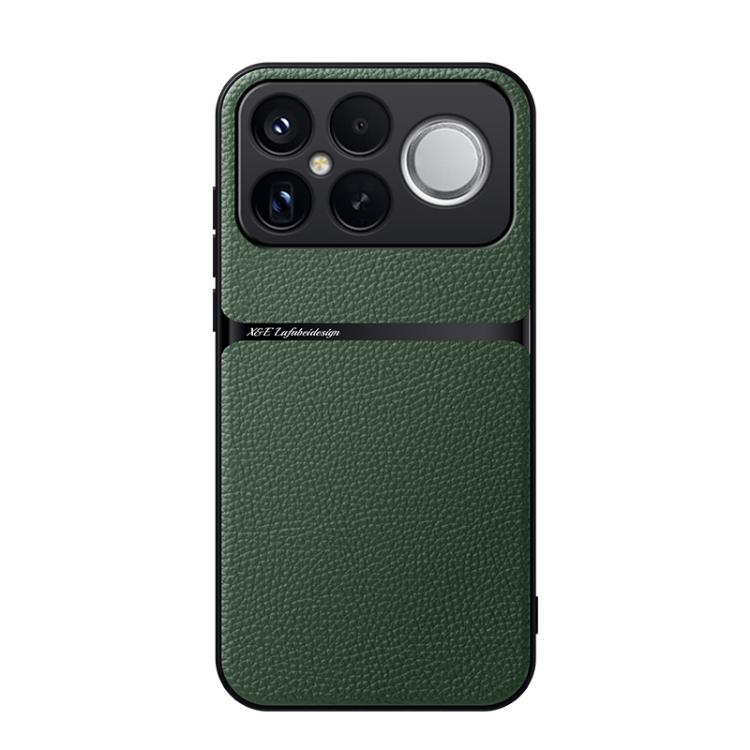 Litchi Leather Magnetic Full Coverage Shockproof Phone Case, For Redmi Turbo 5 Max 5G / Poco X8 Pro Max 5G, For Redmi Turbo 5 5G / Poco X8 Pro 5G, For Redmi Note 15 Pro+ 5G 163.3mm / Poco M8 Pro 5G, For Redmi Note 15 4G / 5G Global 164mm / Poco M8 5G  ...