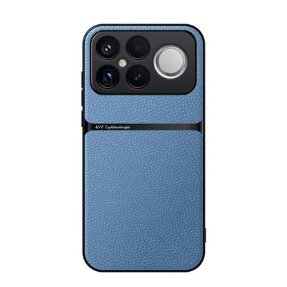 Litchi Leather Magnetic Full Coverage Shockproof Phone Case, For Redmi Turbo 5 Max 5G / Poco X8 Pro Max 5G, For Redmi Turbo 5 5G / Poco X8 Pro 5G, For Redmi Note 15 Pro+ 5G 163.3mm / Poco M8 Pro 5G, For Redmi Note 15 4G / 5G Global 164mm / Poco M8 5G  ...