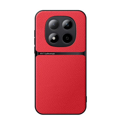 Litchi Leather Magnetic Full Coverage Shockproof Phone Case, For Redmi Turbo 5 Max 5G / Poco X8 Pro Max 5G, For Redmi Turbo 5 5G / Poco X8 Pro 5G, For Redmi Note 15 Pro+ 5G 163.3mm / Poco M8 Pro 5G, For Redmi Note 15 4G / 5G Global 164mm / Poco M8 5G  ...